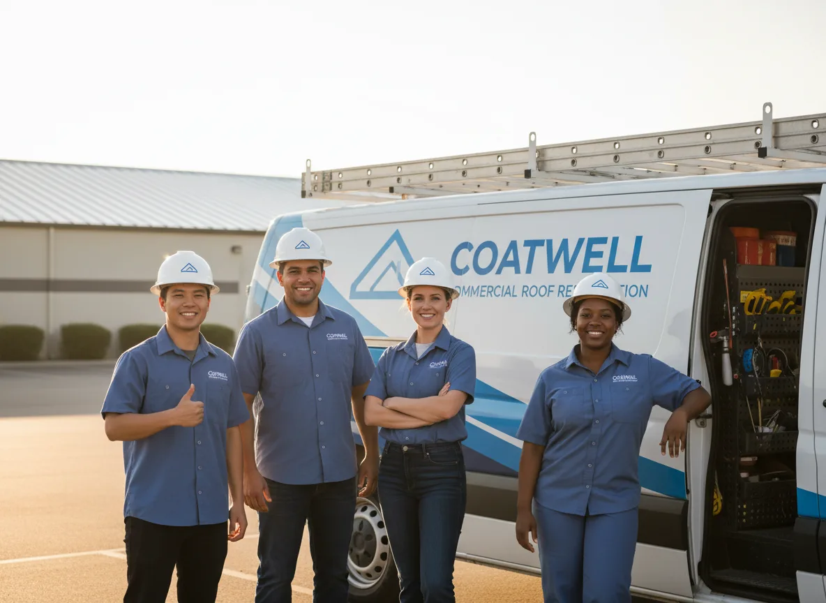 Commercial roof coating company in Wellfleet, MA
